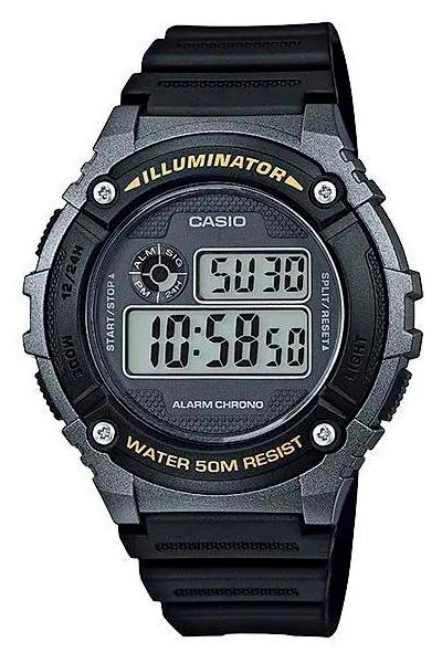 CASIO W216H-1B
