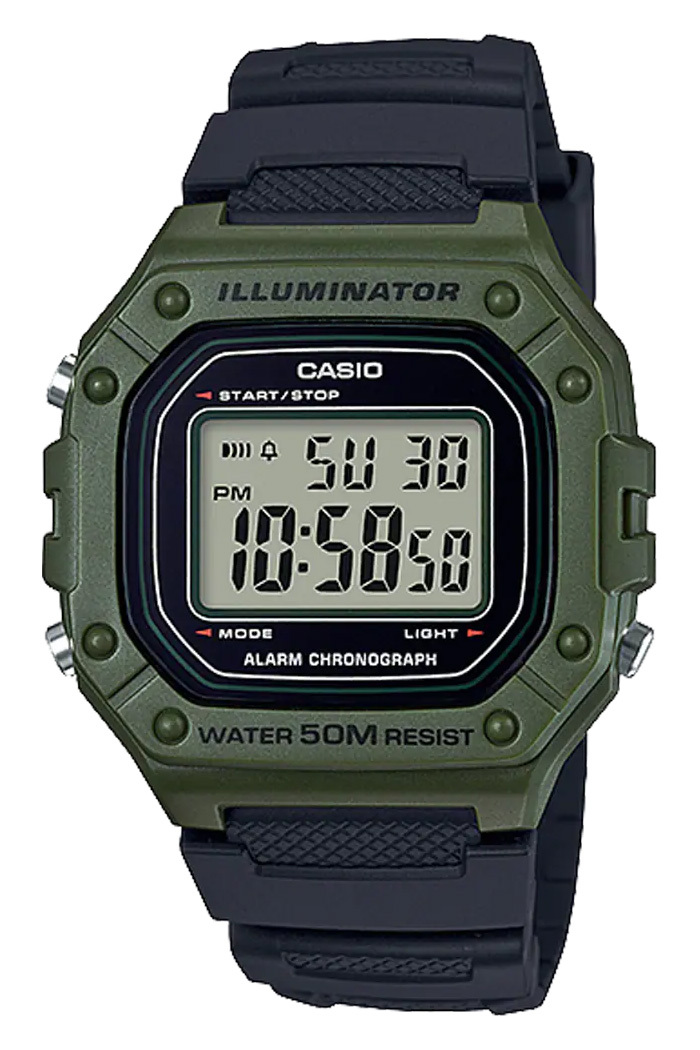 CASIO W218H-3A