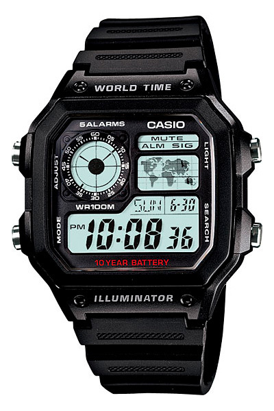 CASIO AE 1200WH-1A