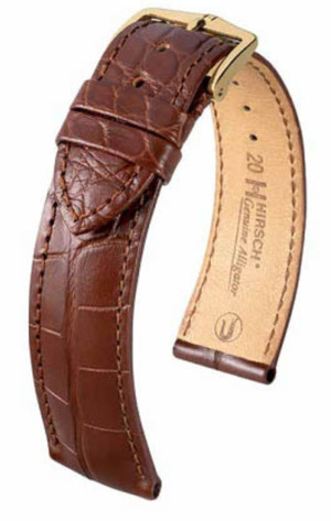 Ремешки Hirsch для часов 10200779-2-22(аллигатор)