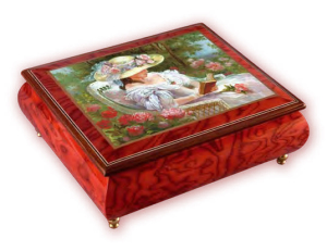 Музыкальные шкатулки Ercolano MBBF 0176 RDL